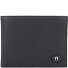  Northern Light Porte-monnaie en cuir 12 cm Modéle schwarz