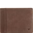  Salento Porte-monnaie RFID cuir 12,5 cm Modéle dark brown
