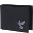  New Cryptan Porte-monnaie Protection RFID 11 cm Modéle schwarz-freedom pigeon grey