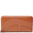  Deborah Porte-monnaie Protection RFID Cuir véritable 19 cm Modéle cognac brown