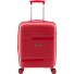  3800 4 roulettes Trolley de cabine 55 cm avec soufflet d'extension Modéle crimson red