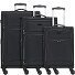  Travel Line 9204 4 roues Set de valises 3 pièces avec soufflet d'extension Modéle schwarz