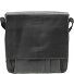  Sac à bandoulière Brick Lane en cuir 25 cm Modéle black