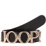  Ceinture Cuir Modéle black-gold | 90 cm