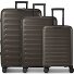  Toronto 4 roulettes Set de valises 3 pièces avec soufflet d'extension Modéle mocha brown