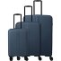  Air Stripe 4 roulettes Set de valises 3 pièces avec soufflet d'extension Modéle navy