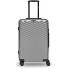  Essentials 18 4 roulettes Trolley 66 cm avec soufflet d'extension Modéle Metallic-Silver Shiny