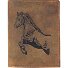  Porte-monnaie Vintage Cheval Cuir 9,5 cm Modéle braun