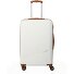  Bali 4 roulettes Trolley 67 cm Modéle weiss-cognac