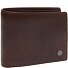  Positano Porte-monnaie Protection RFID Cuir 11 cm Modéle brown