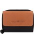  Nappa Porte-monnaie Protection RFID Cuir 11 cm Modéle black-tan