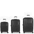  Infinity 4 roulettes Set de valises 3 pièces avec soufflet d'extension Modéle negro