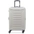  JH004C 4 roulettes Trolley 68 cm avec soufflet d'extension Modéle grey