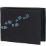  New Cryptan Porte-monnaie Protection RFID 8.5 cm Modéle schwarz-footsteps 2.0 cyan