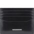  Classic Porte-cartes de crédit RFID en cuir 10 cm Modéle black