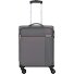  Fun Cruise 4 roulettes Trolley de cabine 55 cm Modéle grey orange