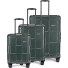  Crate Reflex Set de valises à 4 roulettes 3pcs. Modéle emeraldgreen