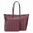  Monogram Zely Sac de shopper 37 cm Modéle mono winetasting damson