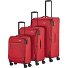  Chios 4 roulettes Set de valises 3 pièces avec soufflet d'extension Modéle rot