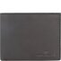  Porte-monnaie Ron RFID cuir 12 cm Modéle black