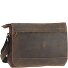  Vintage Messenger en cuir 36 cm Modéle brown