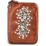  Tosca Porte-monnaie Protection RFID Cuir véritable 13 cm Modéle cognac