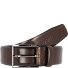  Ceinture en cuir Modéle dark brown | 110 cm