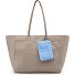  Color Kiss Sac de shopper Cuir véritable 45 cm Modéle taupe