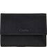  Silk Porte-monnaie Protection RFID Cuir véritable 14 cm Modéle schwarz