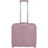  Elvaa 2 roulettes Trolley d'affaires 44 cm Compartiment pour ordinateur portable Modéle rosé