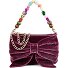  Soft Velvet Sac à bandoulière 20 cm Modéle beet red