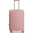  London 4 roulettes Trolley M 65 cm avec soufflet d'extension Modéle rose