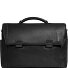  Cronus Porte-documents Cuir 31 cm Compartiment pour ordinateur portable Modéle black