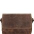  Vintage Messenger en cuir 34 cm Modéle brown