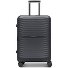  Shine 4 roues Valise cabine 66 cm avec soufflet d'extension Modéle black