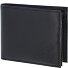  Leather Porte-monnaie Protection RFID Cuir véritable 12 cm Modéle schwarz-freedom anchor