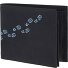  New Cryptan Porte-monnaie Protection RFID 12 cm Modéle schwarz-footsteps 2.0 cyan