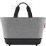  Sac de shopper 48 cm Modéle twist silver