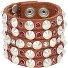  Bracelet Cuir 20 cm Modéle cognac