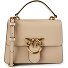  Love One Sac à main Cuir véritable 23 cm Modéle beige-grigio