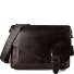  Heritage Besace Cuir véritable 41.5 cm Compartiment ordinateur Modéle dark brown