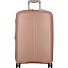  Evae 4 roulettes Trolley 66 cm avec soufflet d'extension Modéle rose pâle