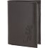  Leather Porte-monnaie Protection RFID Cuir véritable 10 cm Modéle braun-lizard