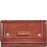  Cecilia Porte-monnaie Protection RFID Cuir véritable 17 cm Modéle marrone