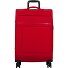  Monthélys 4 roulettes Trolley 67 cm avec soufflet d'extension Modéle red