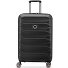  Meteor 4 roues Valise cabine 68 cm avec soufflet d'extension Modéle deep black