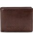  Memphis Porte-monnaie Protection RFID Cuir 12.5 cm Modéle dark brown