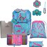  ErgoFlex Tiny Set de cartables 6 pièces Modéle Happy Pixel
