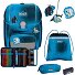  Genius Exklusiv Safety Light Set de cartables Modéle Polar Blue