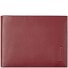  Detroit Porte-monnaie Protection RFID Cuir 12.5 cm Modéle burgundy